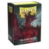 Dragon Shield Matte Sleeves - Blood Red Rosso (100 Sleeves)