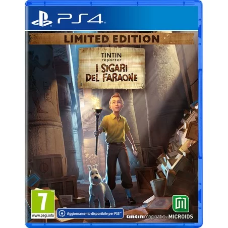 PS4 TinTin - I Sigari del Faraone - EDIZIONE LIMITATA STEELBOOK