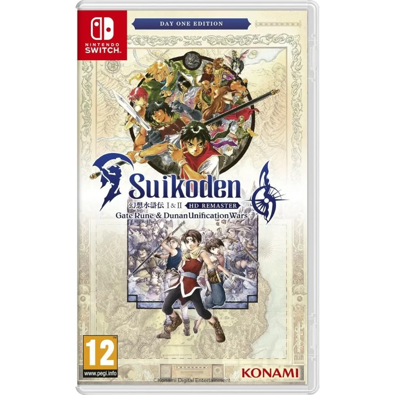 RIENTRO 13-03 - SWITCH Suikoden I & II HD Remaster - Gate Rune & Dunan Unification Wars Day 1 Edition