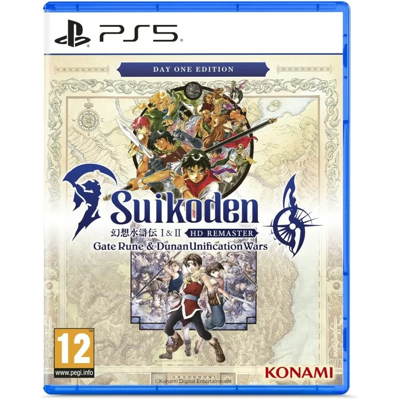 PS5 Suikoden I & II HD Remaster - Gate Rune & Dunan Unification Wars Day 1 Edition