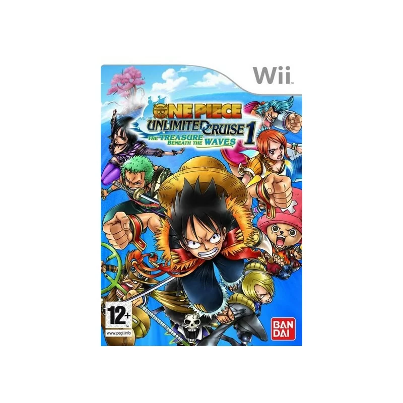 WII One Piece Unlimited Cruise 1 The Beneath the Waves - Usato