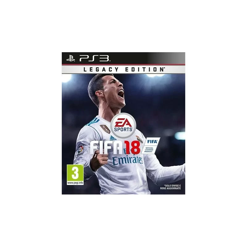 PS3 Fifa 18 Legacy Edition - Usato