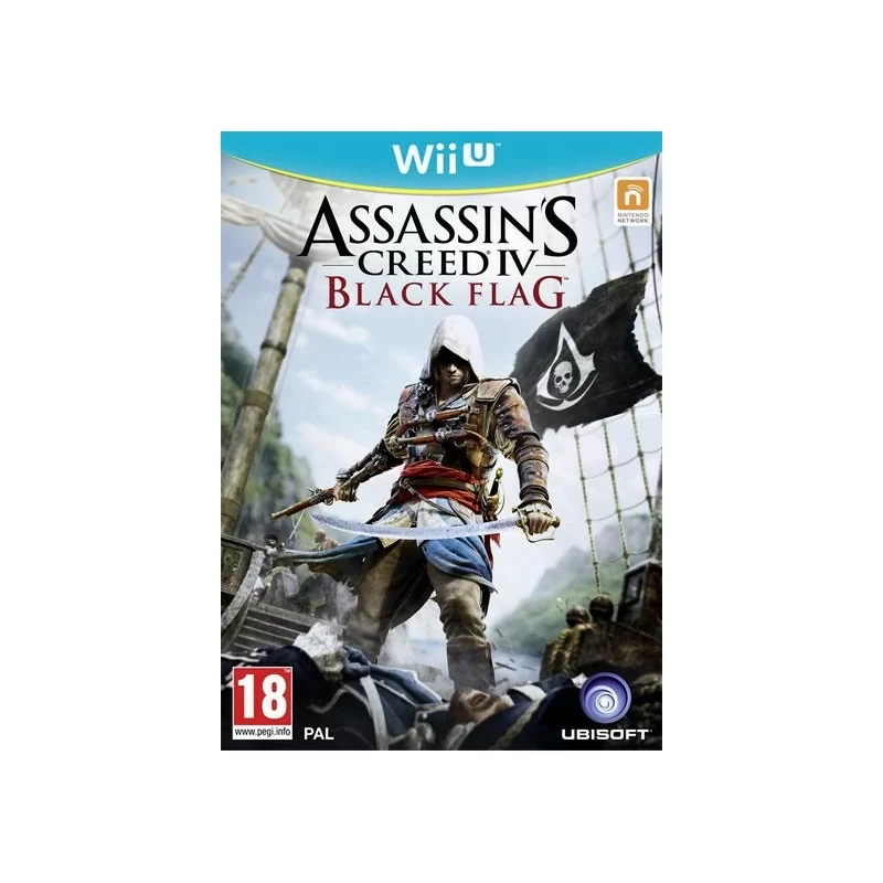 WII U Assassin's Creed IV Black Flag - Usato