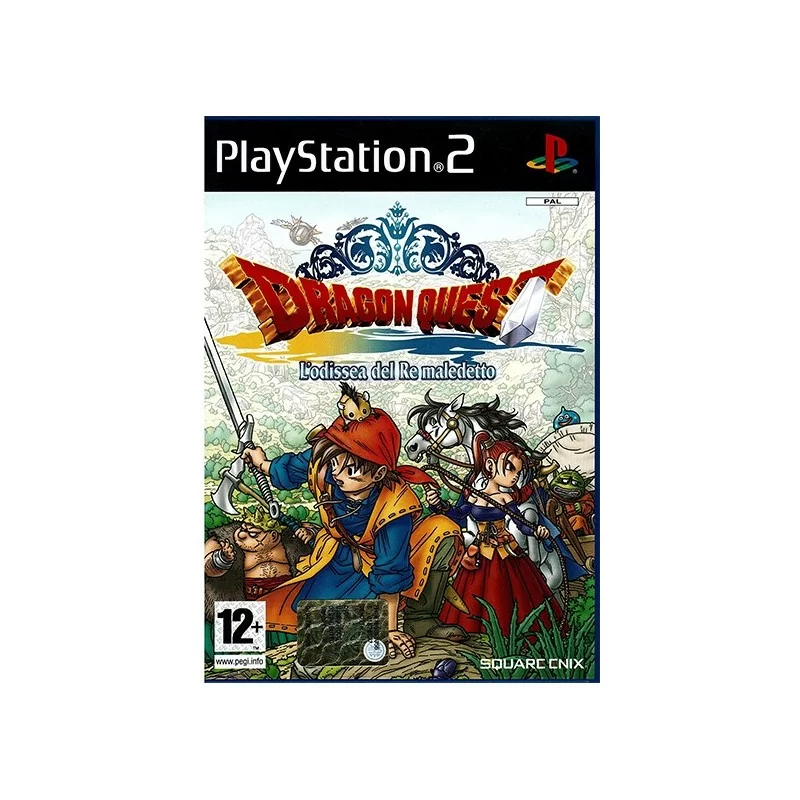 PS2 Dragon Quest VIII L'odissea del Re Maledetto - Usato