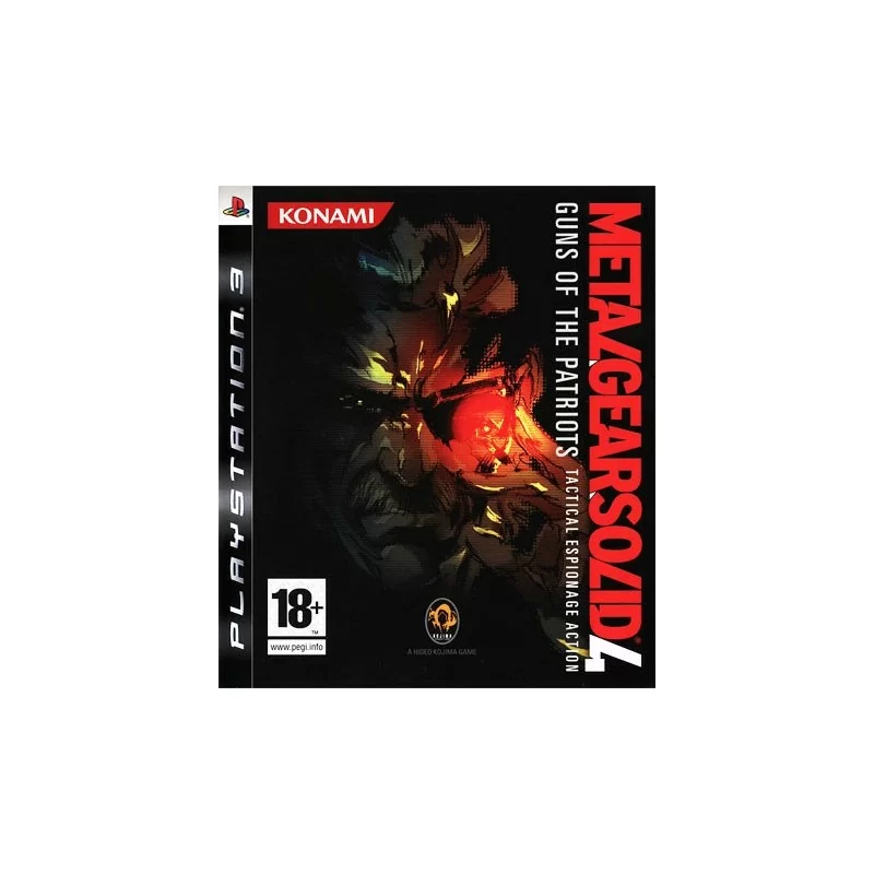 PS3 Metal Gear Solid 4: Guns of the Patriots - Usato