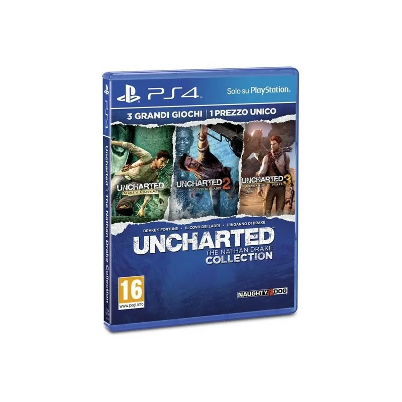 PS4 Uncharted The Nathan Drake Collection - Usato