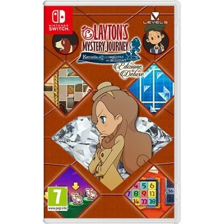 Layton's Mystery Journey: Katrielle e il Complotto dei Milionari Edizione Deluxe